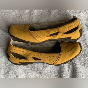 Merrell Oceania Sunflower Suede Hiking Shoes sz 8